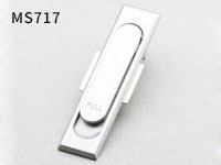 Замок с поворотной ручкой для шкафов MS717